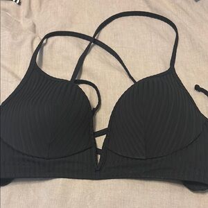 Shade and Shore Black bathing suit top